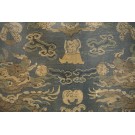 Mid-19th Century Silk Chinese Kesi Dragon Embroidery