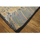 Early 19th Century Silk Chinese Dragon & Clouds Embroidery