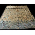 Early 19th Century Silk Chinese Dragon & Clouds Embroidery