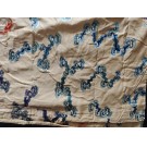 Early 19th Century Silk Chinese Dragon & Clouds Embroidery
