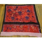 Late 19th Century Silk Chinese Embroidery 