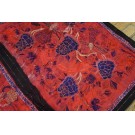 Late 19th Century Silk Chinese Embroidery 