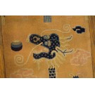 19th Century Chinese Ningxia Pillar Carpet 