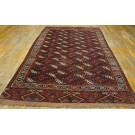 19th Century Russian Yamoud Turkmen Carpet