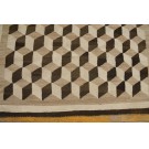 Early 20th Century American Navajo Carpet with Tumbling Block Pattern