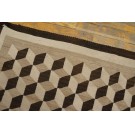 Early 20th Century American Navajo Carpet with Tumbling Block Pattern