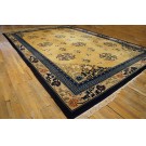 Vintage 1980s Chinese Peking Carpet 