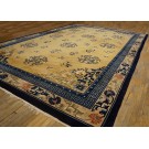 Vintage 1980s Chinese Peking Carpet 