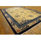 Vintage 1980s Chinese Peking Carpet 