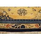 Vintage 1980s Chinese Peking Carpet 