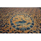 Mid 19th Century Chinese Ningxia Carpet 
