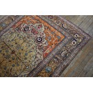 Mid-19th Century N.W. Persian Silk Heriz Carpet