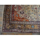 Mid-19th Century N.W. Persian Silk Heriz Carpet