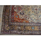 Mid-19th Century N.W. Persian Silk Heriz Carpet