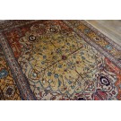 Mid-19th Century N.W. Persian Silk Heriz Carpet