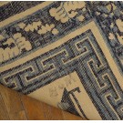 Mid 19th Century Chinese Ningxia Carpet with 100 Antiques Pattern