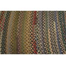 Early 20th Century American Oval Braided Rug