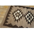  Early 20th Century American Navajo Two Grey Hills Carpet 