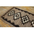  Early 20th Century American Navajo Two Grey Hills Carpet 