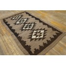  Early 20th Century American Navajo Two Grey Hills Carpet 