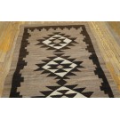  Early 20th Century American Navajo Two Grey Hills Carpet 