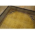 19th Century Silk Chinese Ningxia Carpet