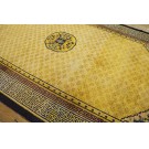 19th Century Silk Chinese Ningxia Carpet