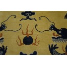 19th Century Chinese Peking Dragon Carpet