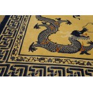 19th Century Chinese Peking Dragon Carpet