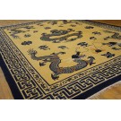 19th Century Chinese Peking Dragon Carpet