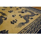 19th Century Chinese Peking Dragon Carpet