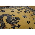 19th Century Chinese Peking Dragon Carpet