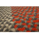 1940s American Braided Rug