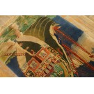 1920s Chinese Art Deco Carpet with Nautical Theme