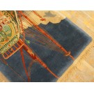 1920s Chinese Art Deco Carpet with Nautical Theme