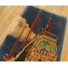 1920s Chinese Art Deco Carpet with Nautical Theme