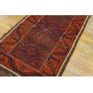 Late 19th Century N.E. Persian Baluch Carpet 