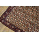 19th Century W. Persian Senneh Carpet on Silk Warp Foundation