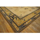 19th Century Chinese Peking Dragon Carpet