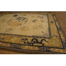19th Century Chinese Peking Dragon Carpet