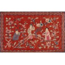 1930s Chinese Silk Pictorial Embroidery