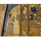 1920s Pictorial Chinese Peking Carpet