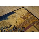 1920s Pictorial Chinese Peking Carpet