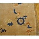 Vintage 1980s Chinese Peking Pillar Carpet