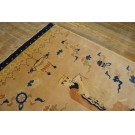 Vintage 1980s Chinese Peking Pillar Carpet