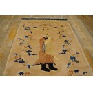 Vintage 1980s Chinese Peking Pillar Carpet