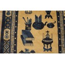 Early 20th Century N. Chinese Baotou 100 Antiques Carpet