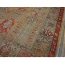 19th Century Turkish Ghiordes Oushak Carpet