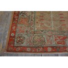 19th Century Turkish Ghiordes Oushak Carpet