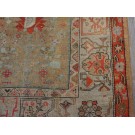19th Century Turkish Ghiordes Oushak Carpet